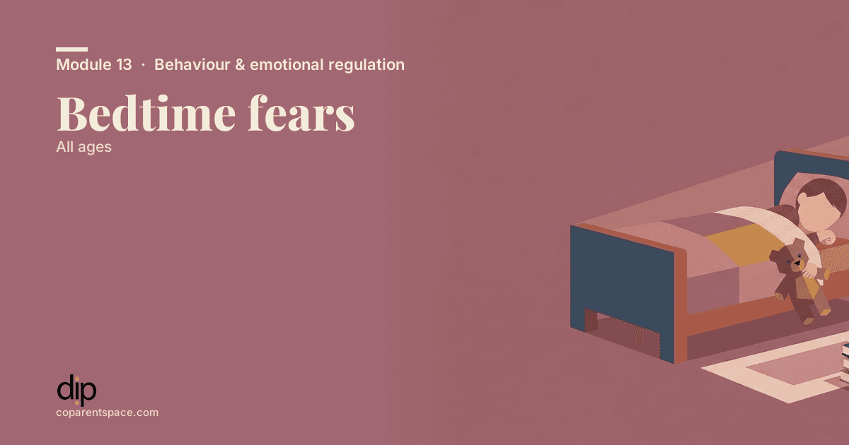 Bedtime fears