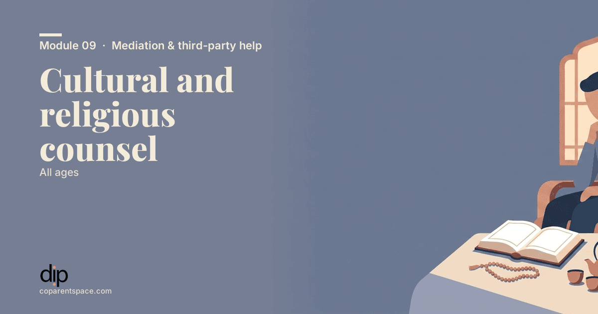 Cultural and religious counsel