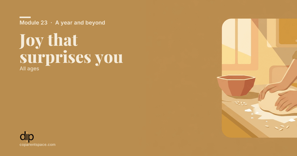 Joy that surprises you