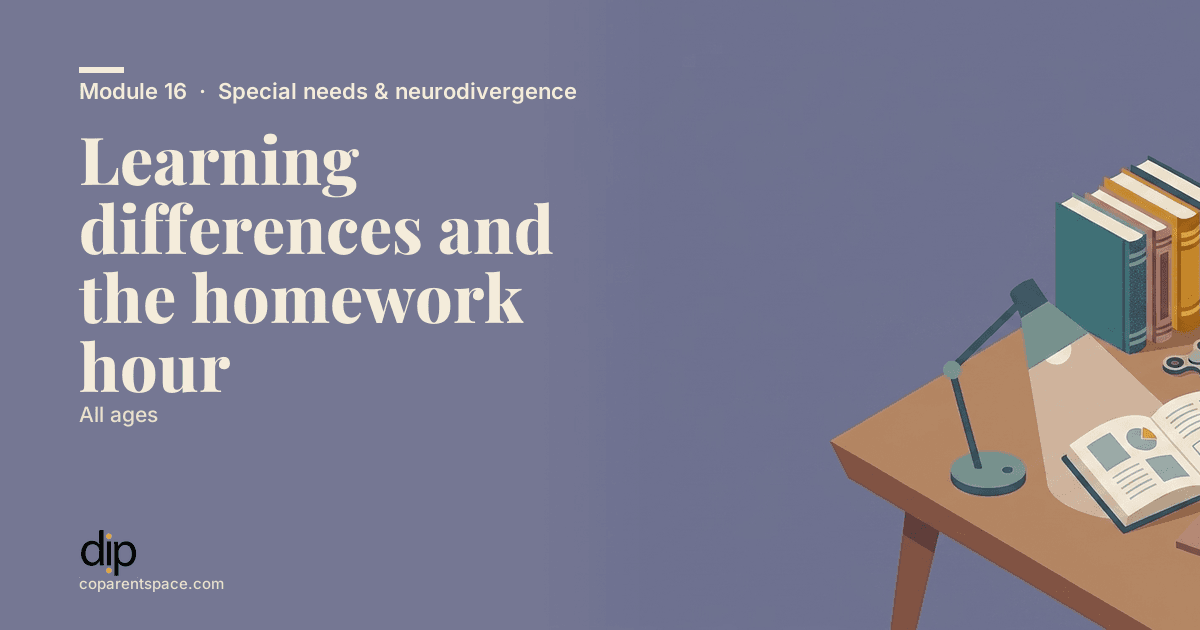Learning differences and the homework hour