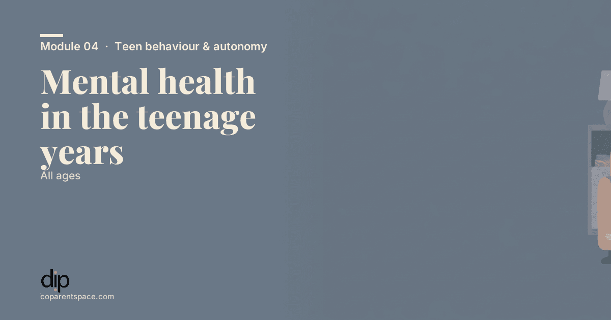 Mental health in the teenage years