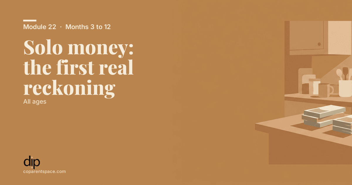Solo money: the first real reckoning