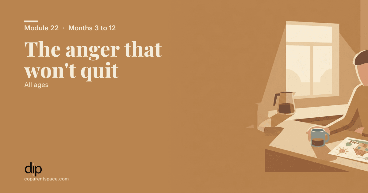 The anger that won't quit