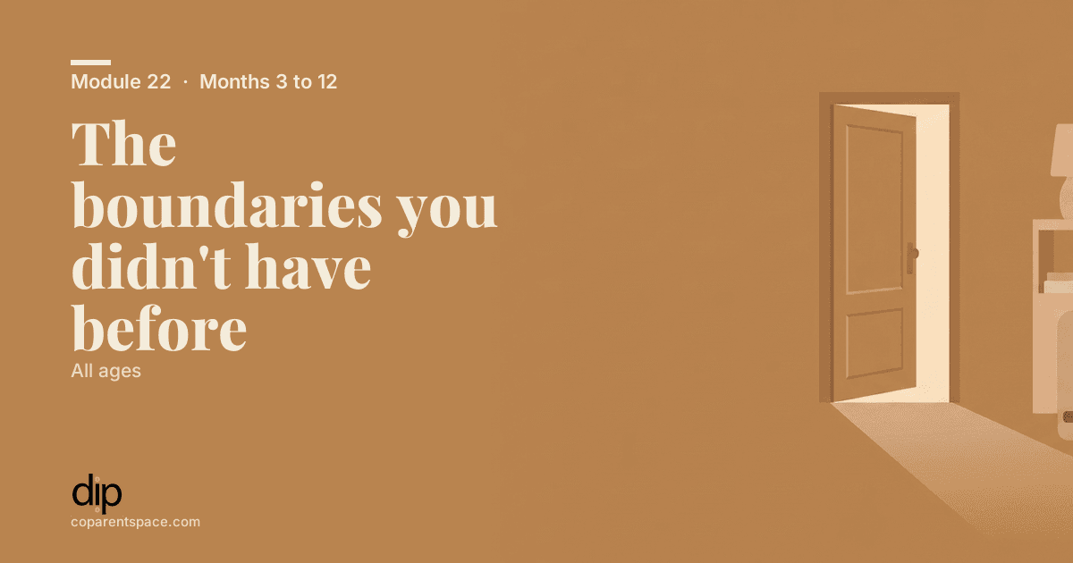 The boundaries you didn't have before