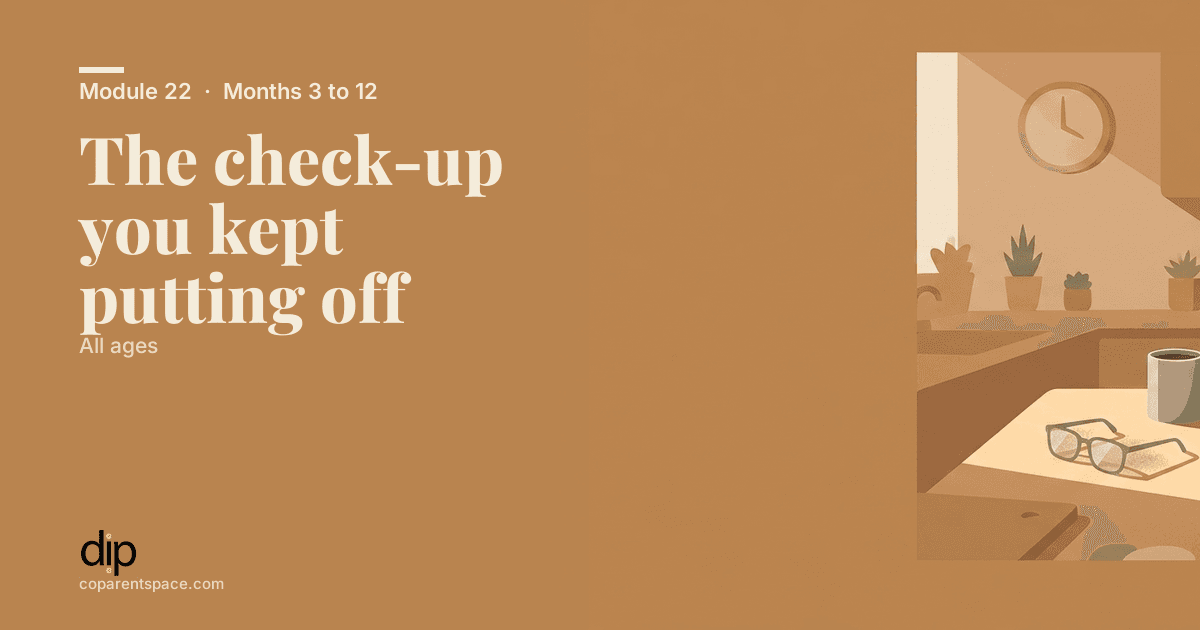 The check-up you kept putting off