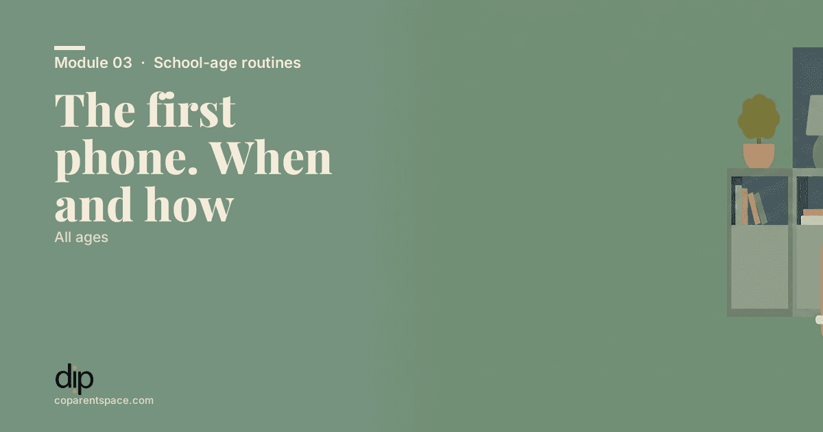 The first phone. When and how