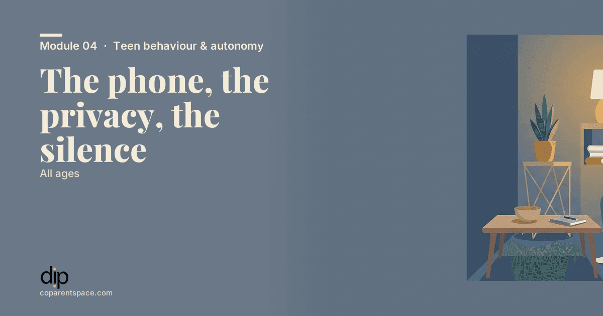 The phone, the privacy, the silence