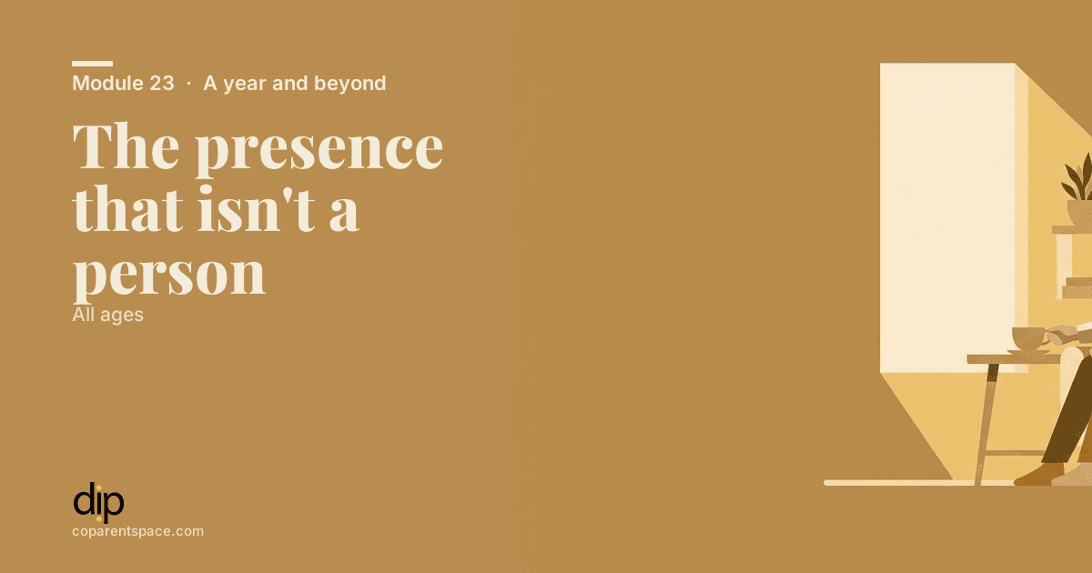 The presence that isn't a person