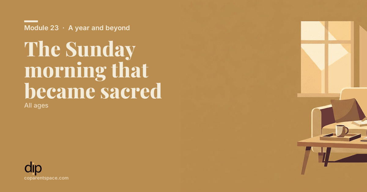 The Sunday morning that became sacred