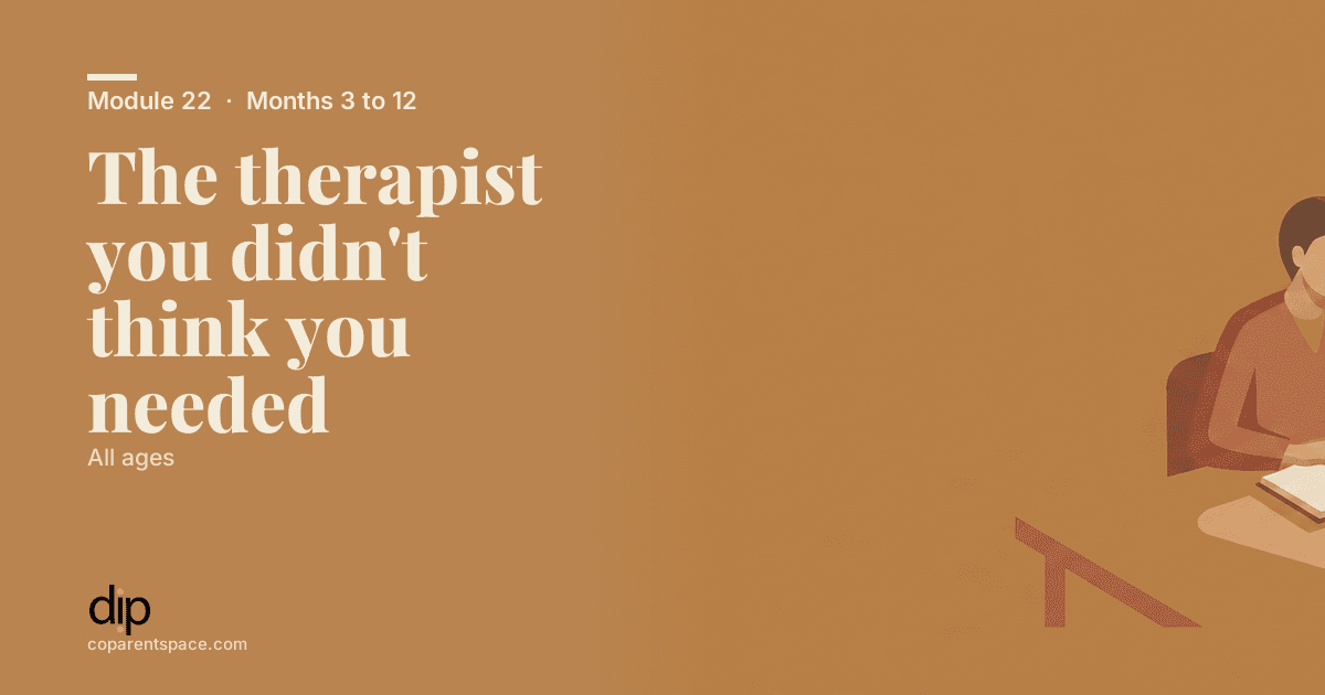 The therapist you didn't think you needed