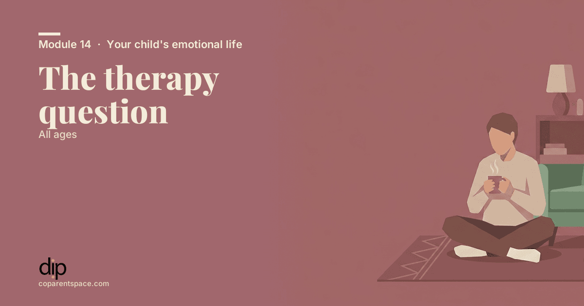 The therapy question