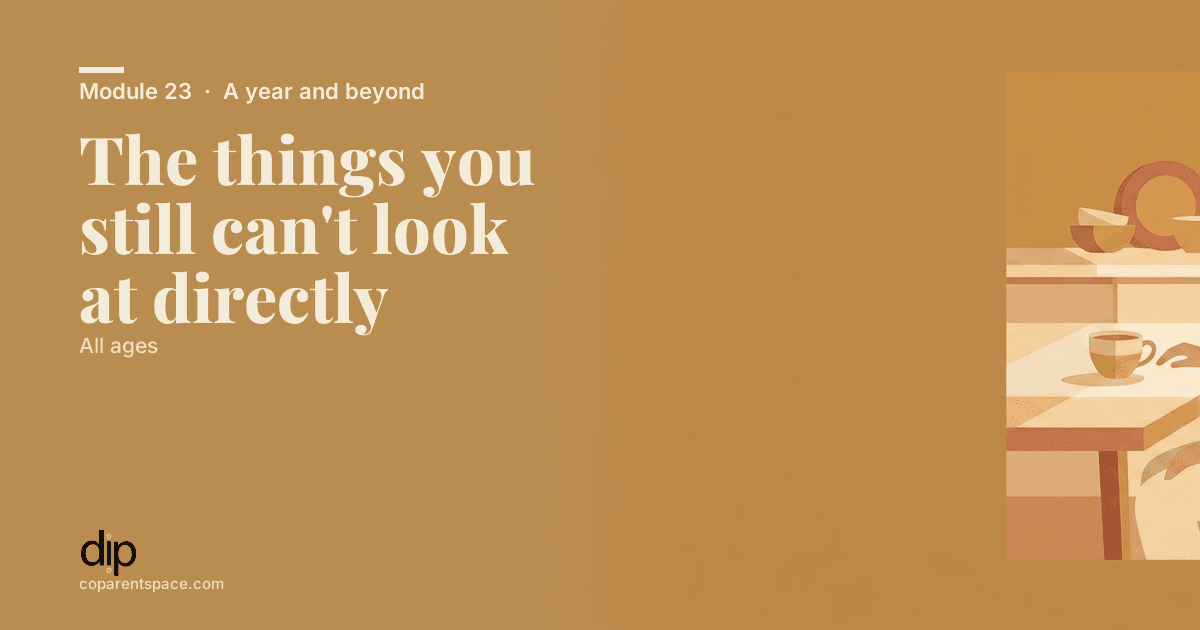 The things you still can't look at directly