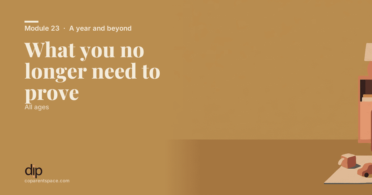 What you no longer need to prove