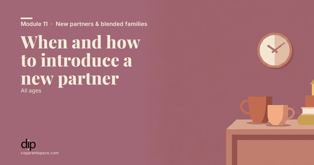 When and how to introduce a new partner